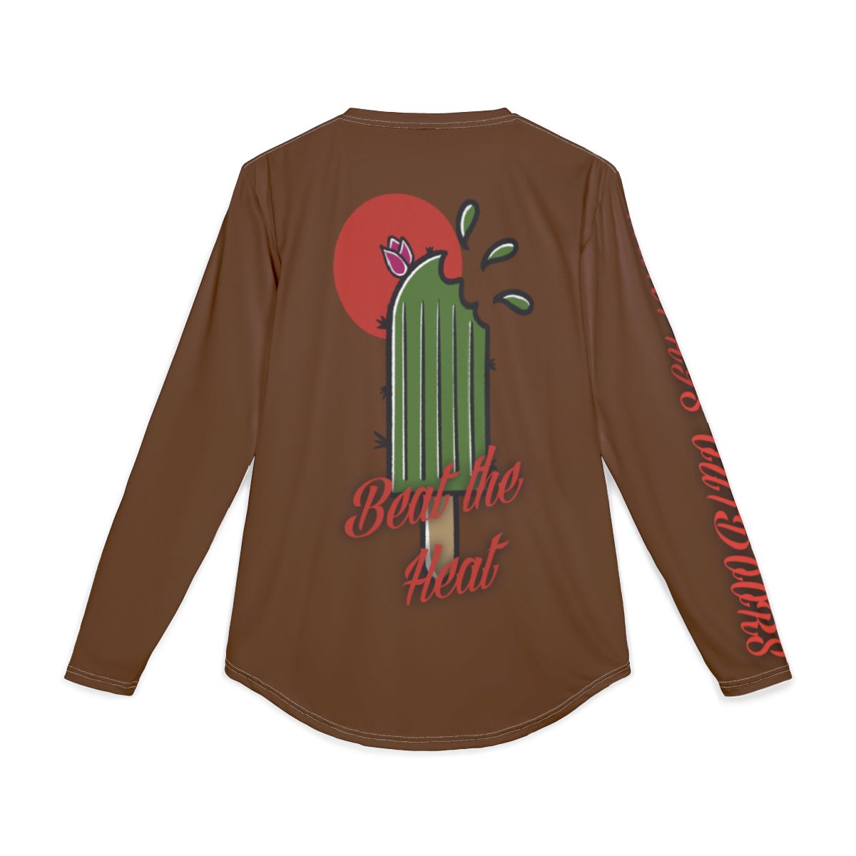 None Hooded Beat the Heat Sunshirt