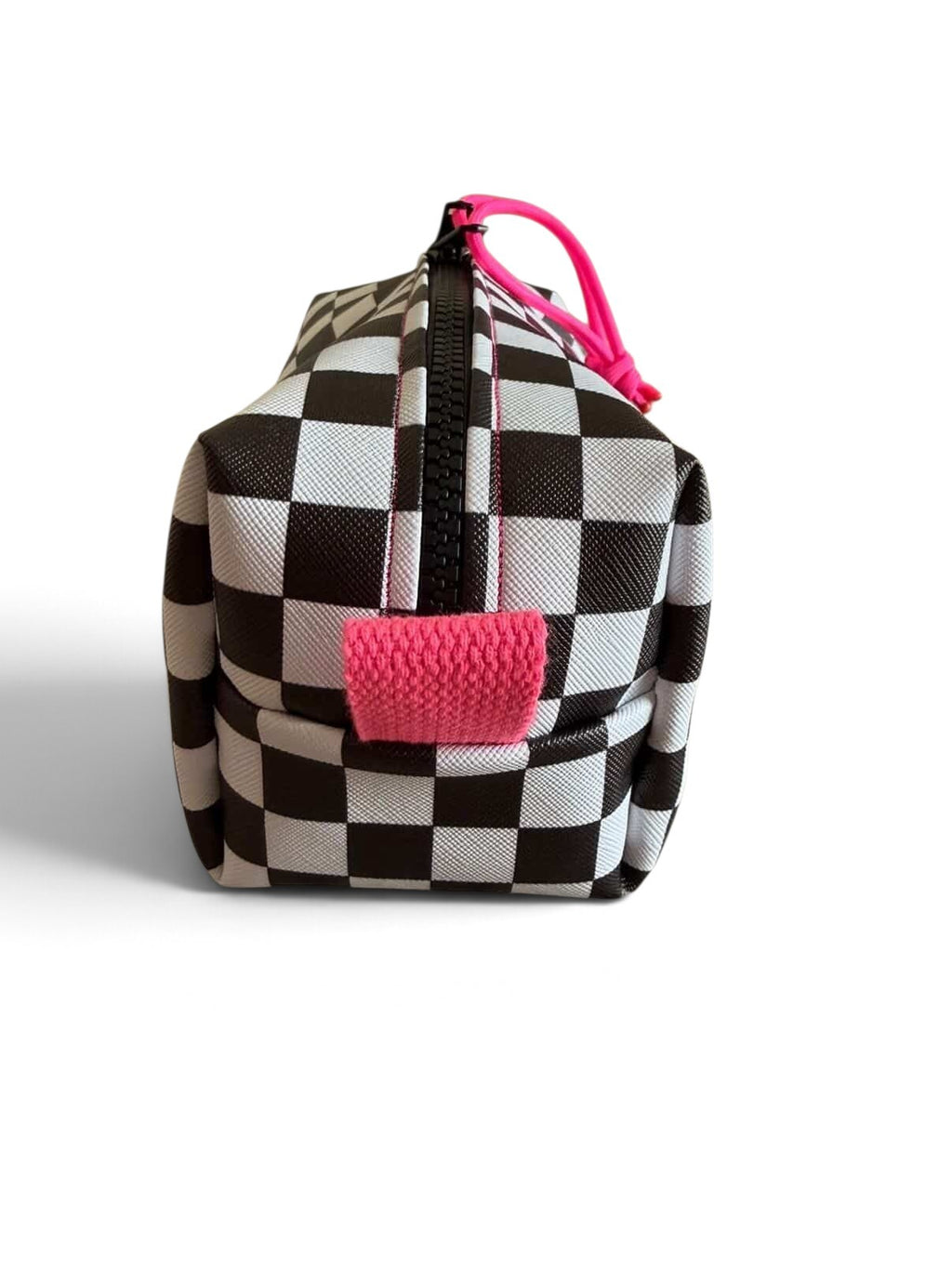Checkered Pink Ammo Bag