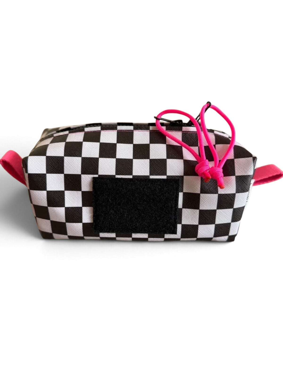 Checkered Pink Ammo Bag