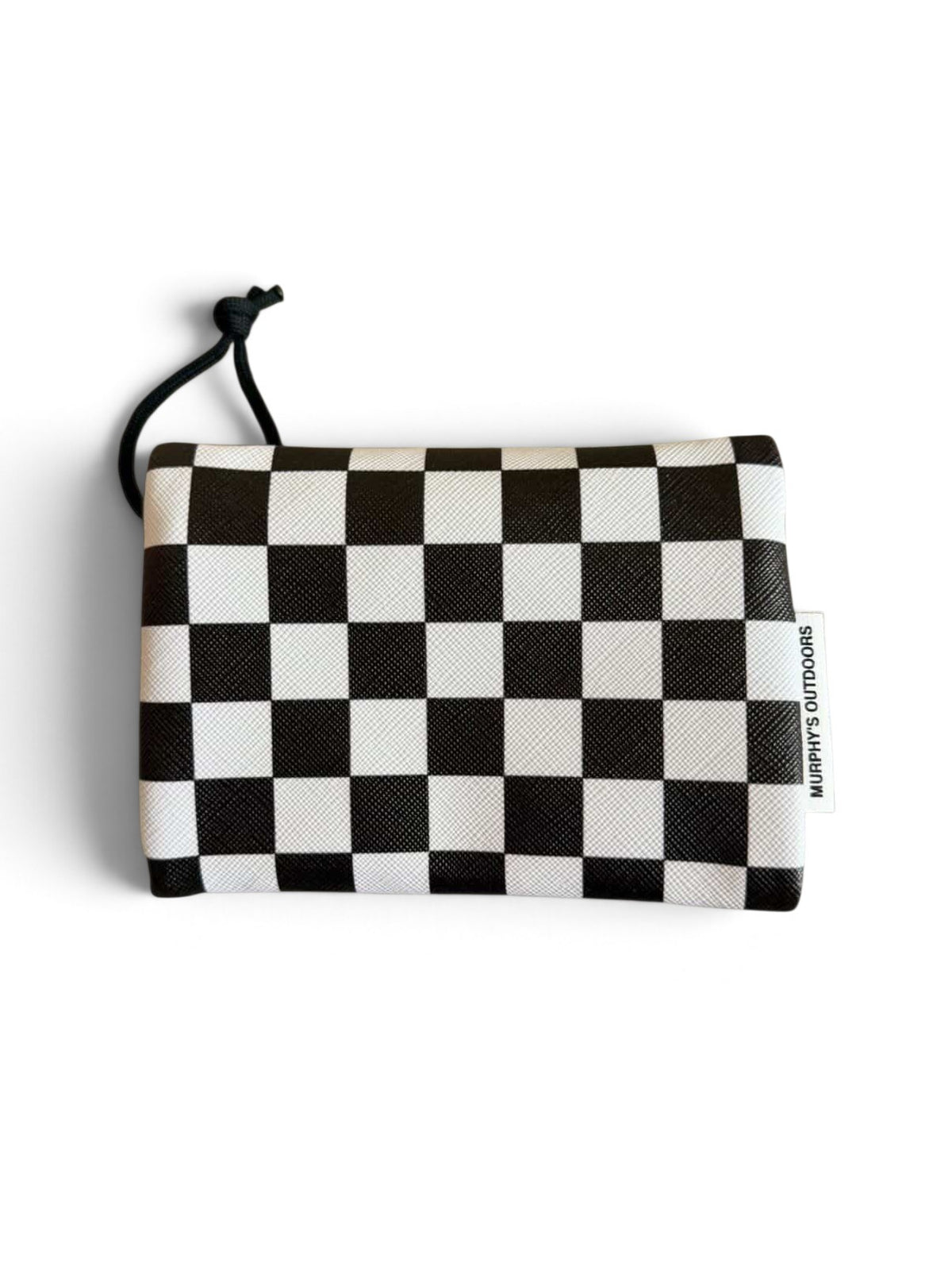 Checkered Red Card Caddy