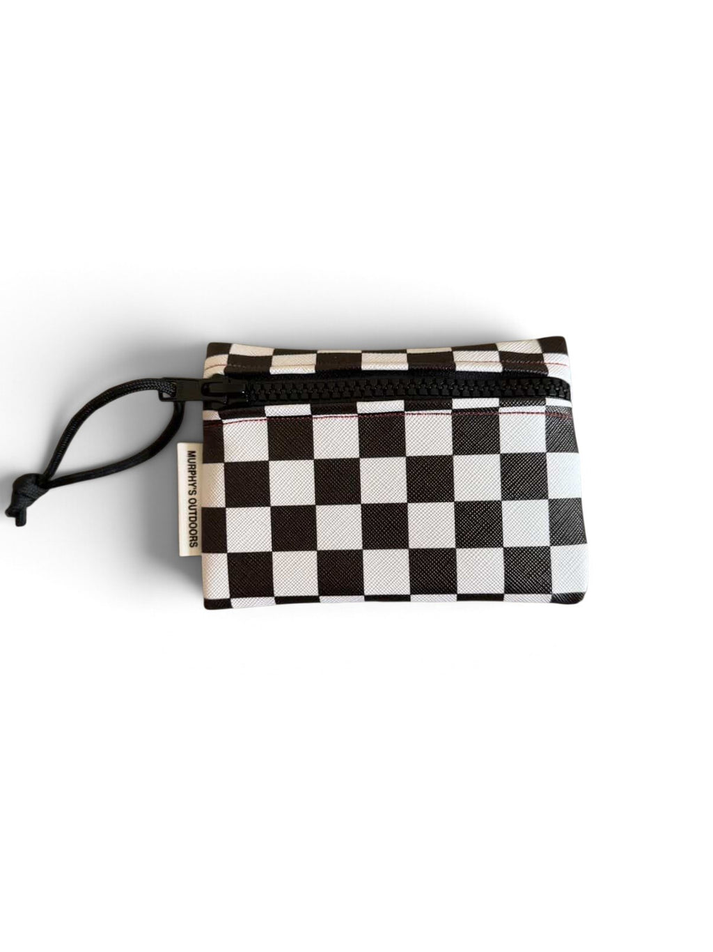 Checkered Red Card Caddy