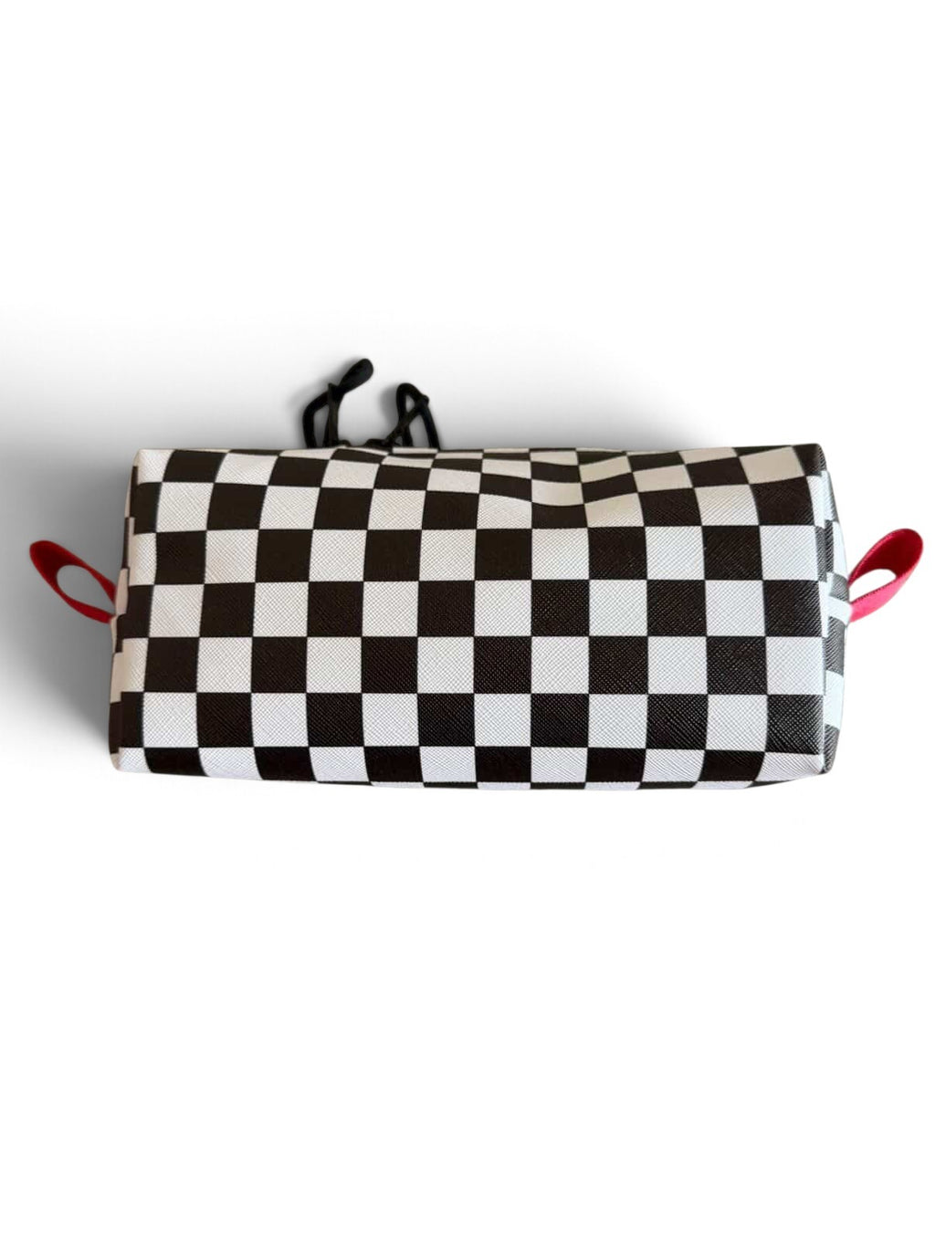 Checkered Red Ammo Bag