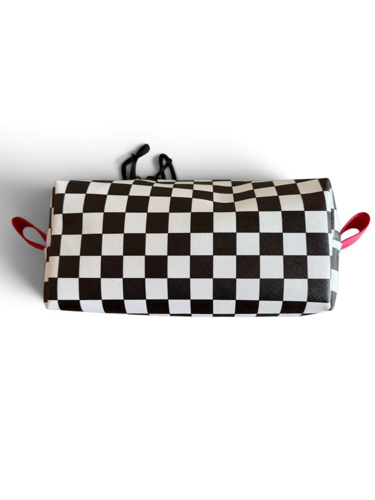Checkered Red Ammo Bag